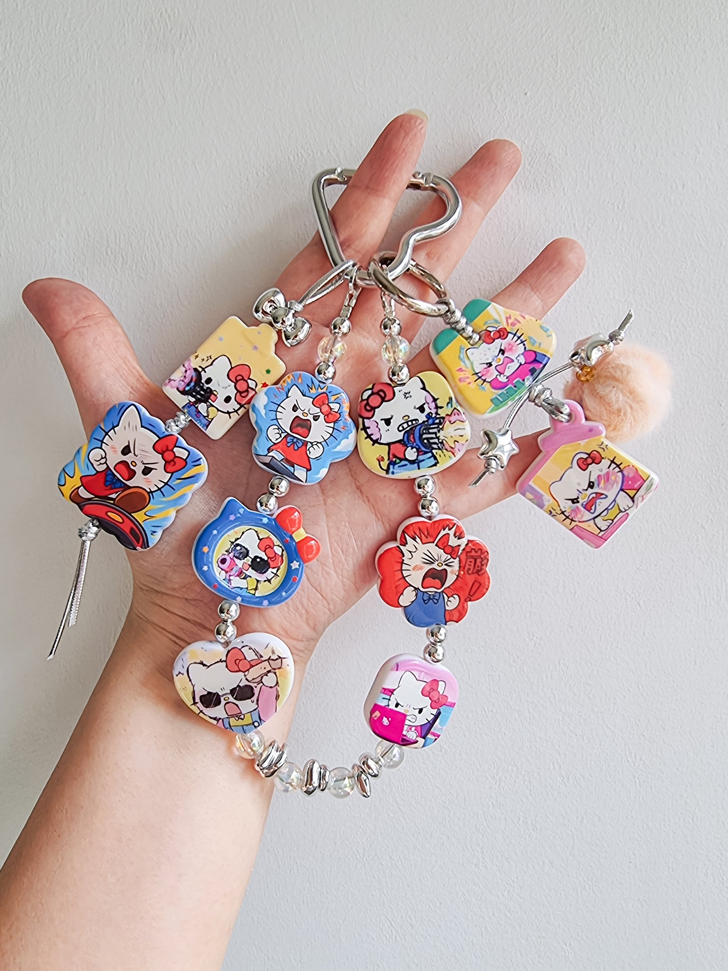 Angry rage kitty strap