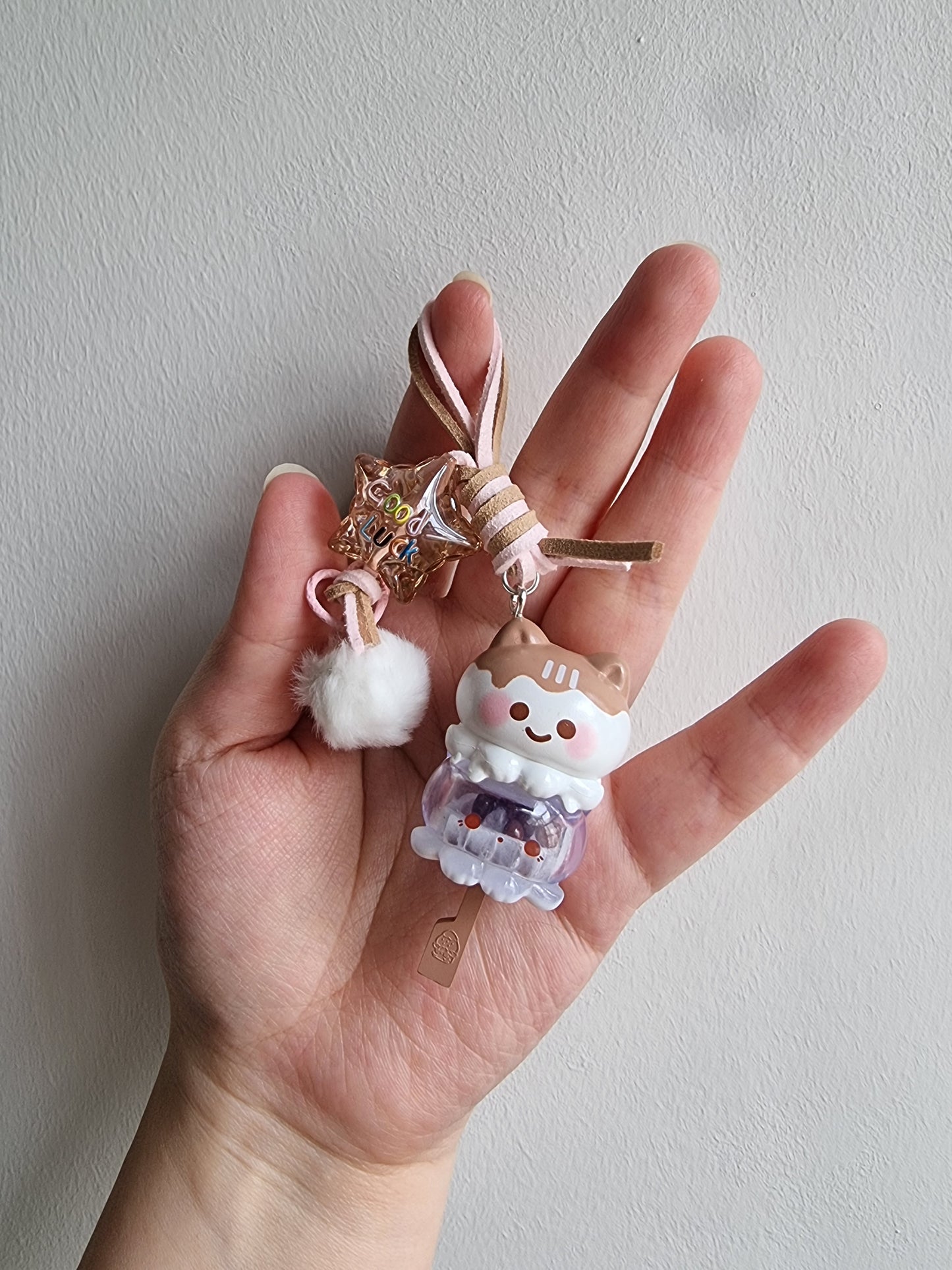 Meow Meow Ice Popsicle keychain