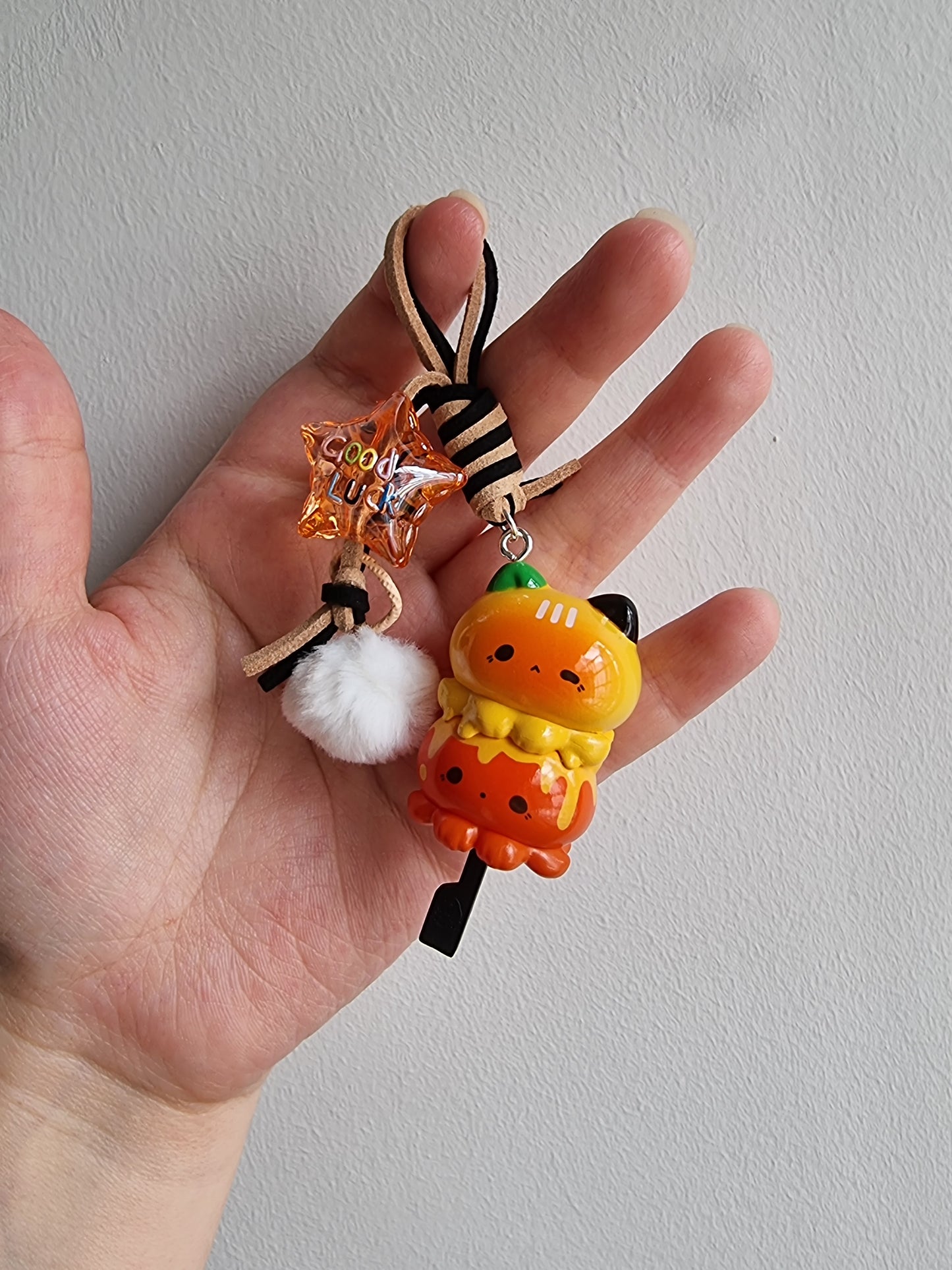 Meow Meow Ice Popsicle keychain