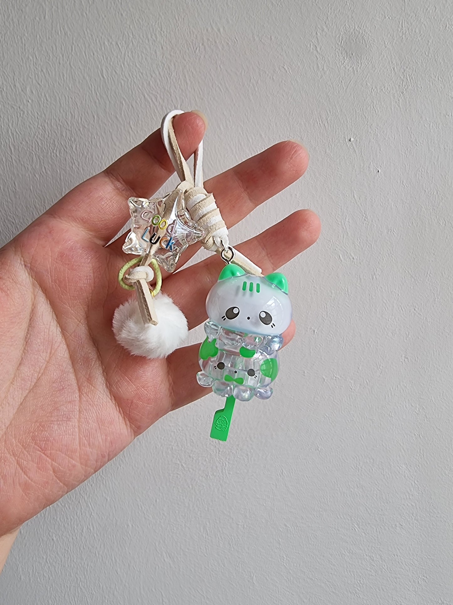 Meow Meow Ice Popsicle keychain