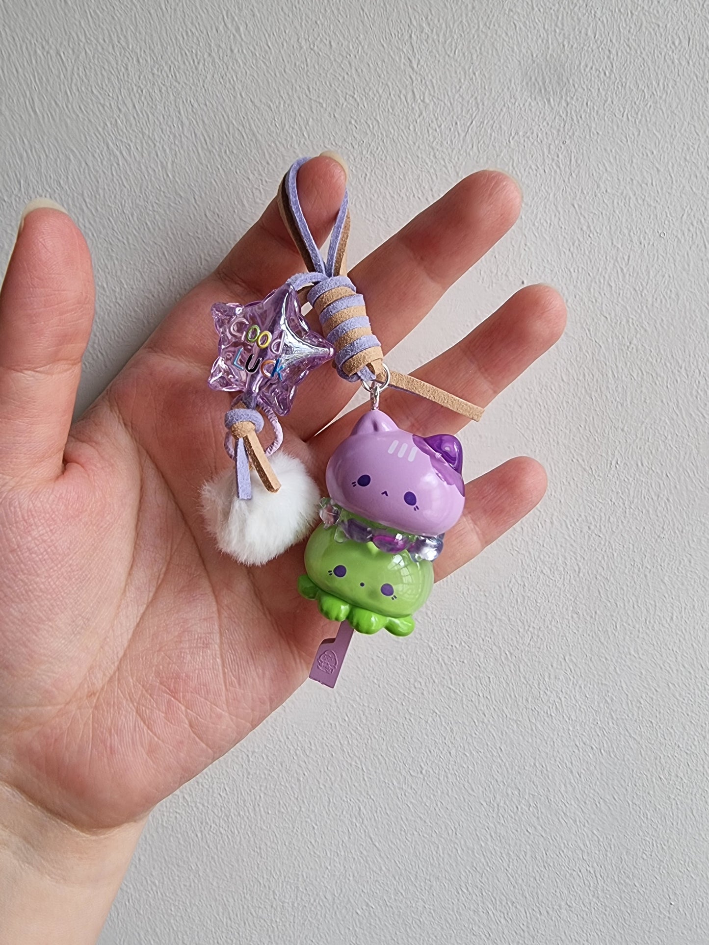 Meow Meow Ice Popsicle keychain