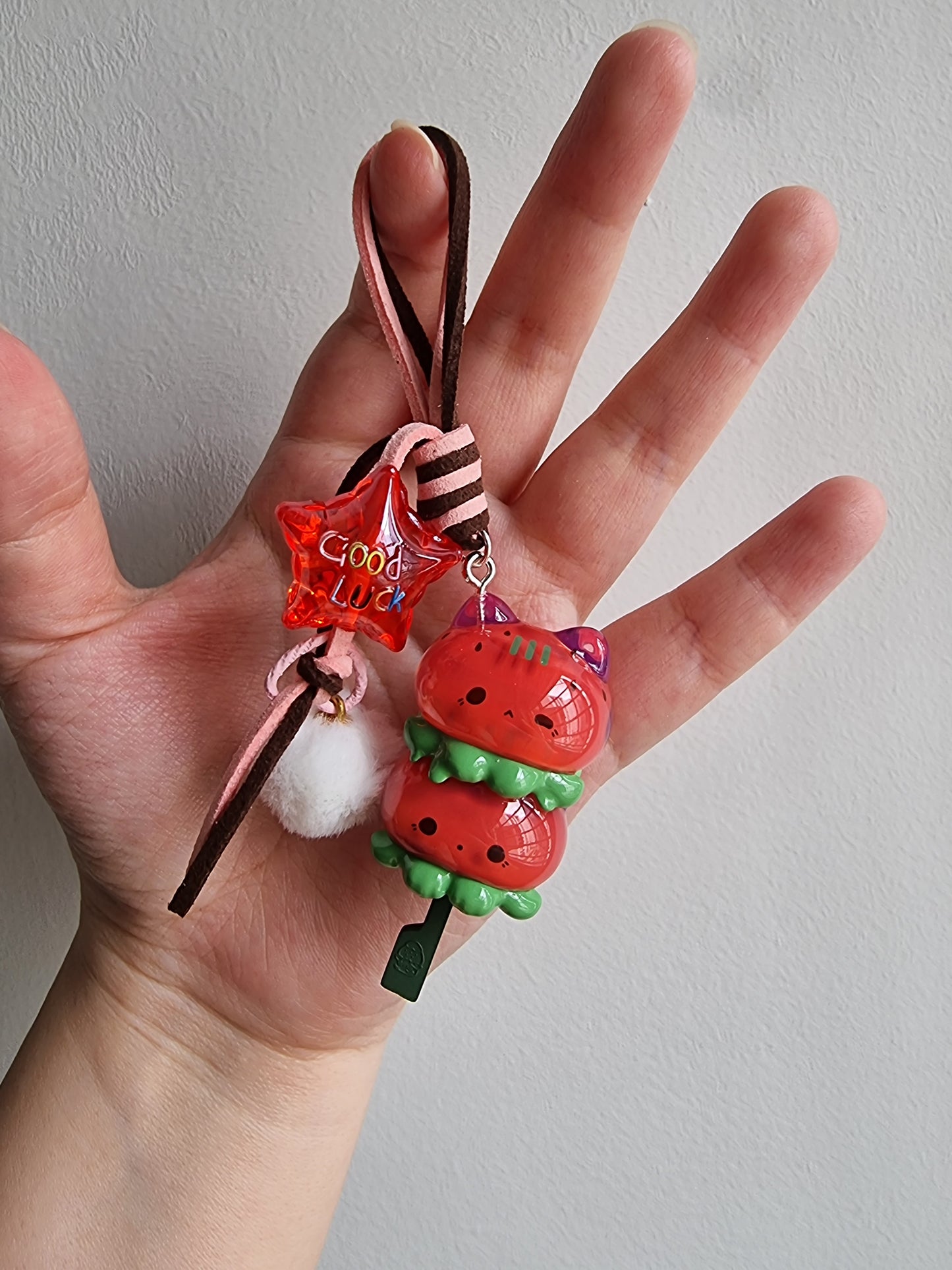 Meow Meow Ice Popsicle keychain