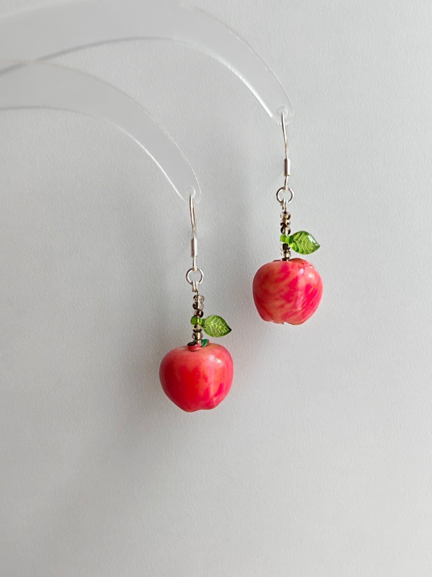 Apple earrings