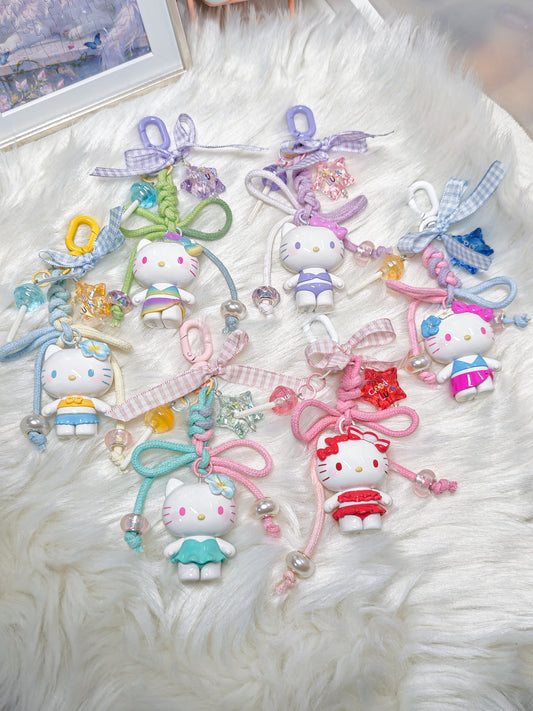 Top Toy Hello Kitty Swimsuit Party keychain